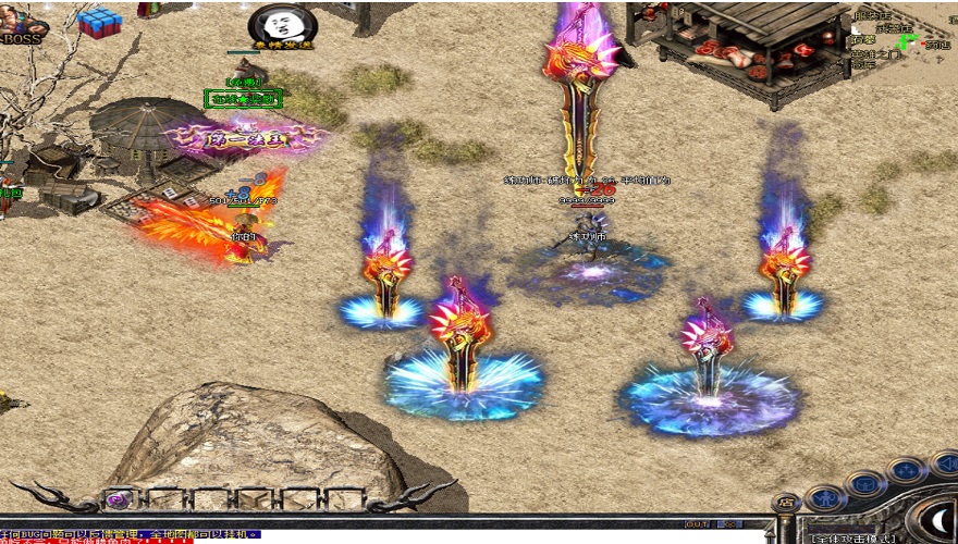 狂暴倍伤传奇私服：招招破防，横扫全图，嗨到爆炸！